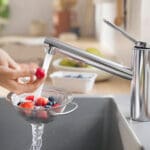 Zesis M33 150: Sink Mixer-1 Jet; Single Lever; Chrome Plated