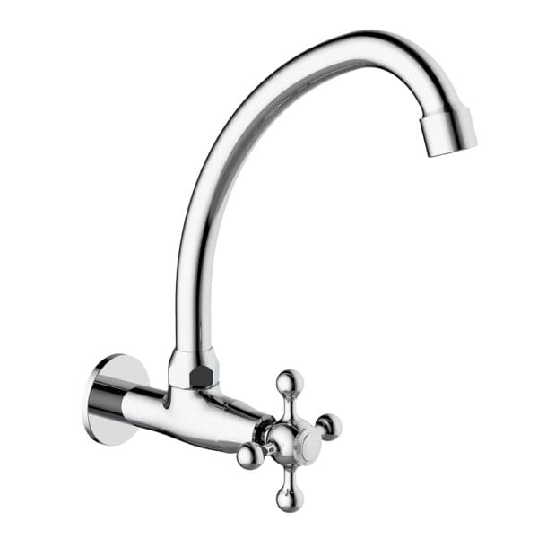 HB 851: Sink Mixer Wall Type, Brass