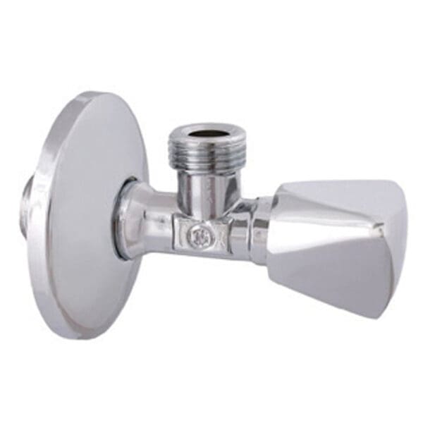 Schlosser Germany: Angle Valve : 1/2x1/2inch, Chrome Plated