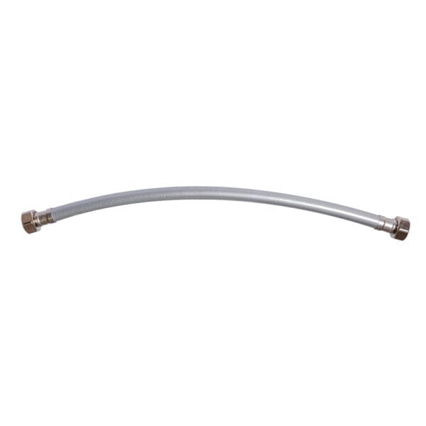 Tapis: Fanski PVC Flexible Hose; (Ø14.6, F1/2 x F1/2x40)cm, Silver Grey