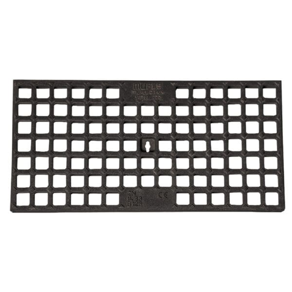 Ductile Iron Mesh Grating; (49.8x24.8x20)mm, Black