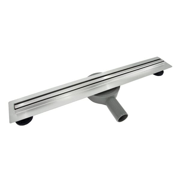 Tapis: Stainless Steel Slimline Linear Brushed Shower Drain, 90cm; T02;