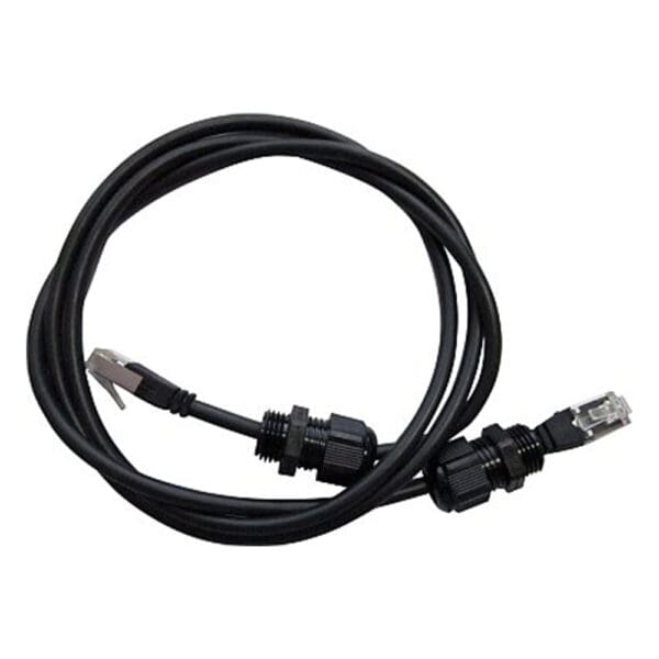 Kit Cable RJ45 2m CAT5E Shielded Black