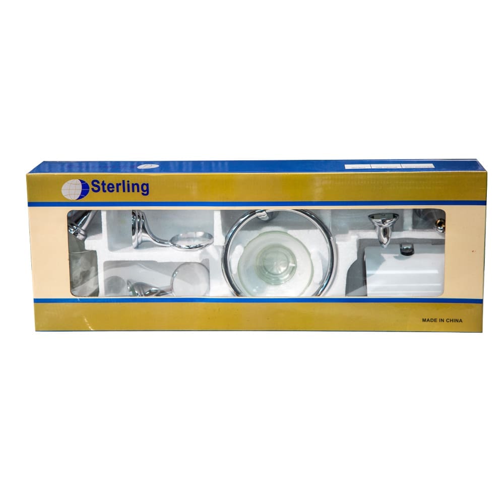 Sterling 1100 Bathroom Accessory Pack, 6piececs