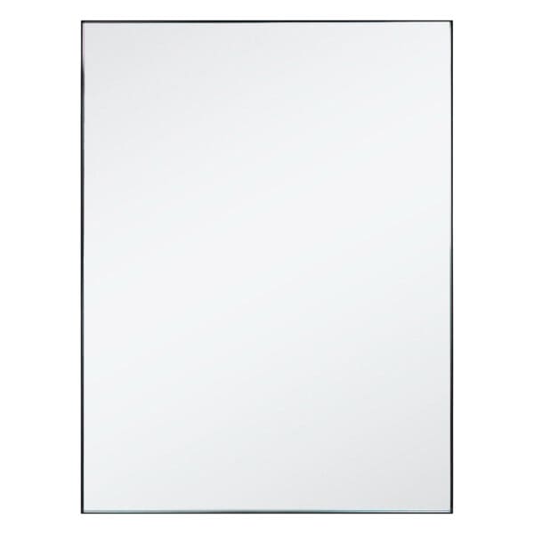 Mirror + Frame; (80x60)cm, Black