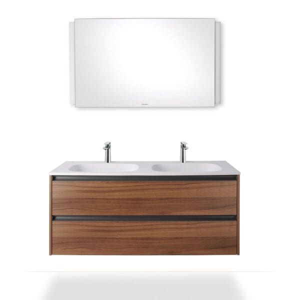 Duravit Ketho 2: Mirror With Lighting: (70x120x3.3)cm