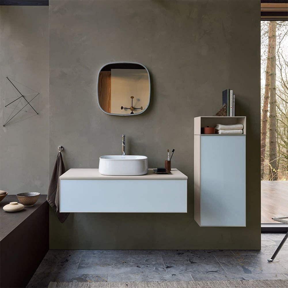 Duravit Zencha: Mirror With Lighting: (70x70x5.0)cm