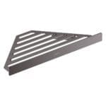 AddStoris: Corner Basket, Brushed Black Chrome