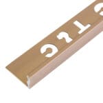 Aluminium L-Shaped Tile Edge Trim; 3.0mx21mm(W) x 10mm(H), Matt Grey