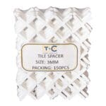 METSEC : Tile Spacers; 3mm x 150pcs
