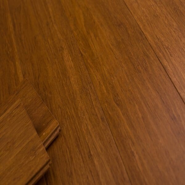 8002: Strand Woven Bamboo Flooring, Carbonized: 1850x132x14mm