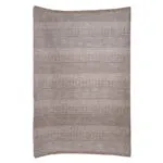 Oriental Weavers: Oria Pincheck Pattern Carpet Rug; (80x150)cm, Grey/Brown