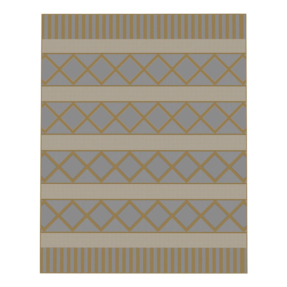 Oriental Weavers: Oria Diamond Pattern Carpet Rug; (200x290cm), Brown/Grey