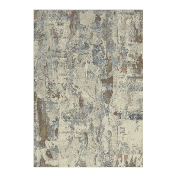 Oriental Weavers: Omnia Abstract Carpet Rug; (200x290)cm, Cream/Blue/Brown