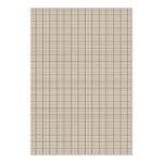 Oriental Weavers: Vedantu Square Pattern Carpet Rug; (80x150)cm, Beige/Brown