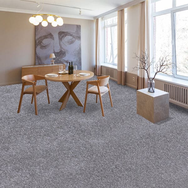 PETRA: Craft Carpet Rug; (80x150)cm, Grey