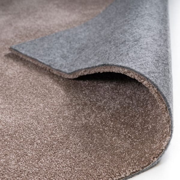 PETRA: Sensitive Carpet Rug; (80x150)cm, Brown