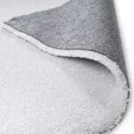 PETRA: Sensitive Carpet Rug; (80x150)cm, White