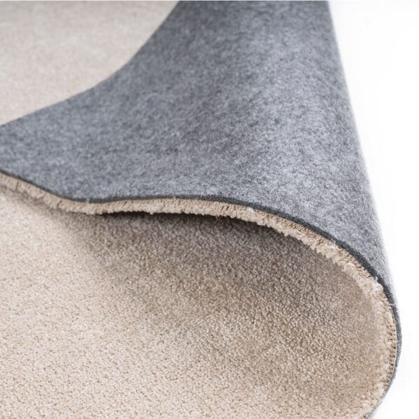 PETRA: Sensitive Carpet Rug; (80x150)cm, Beige