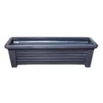 Top Planter: Rectangular Planter (code:05); (106 x 37 x 30.5 H)cm, Charcoal Grey