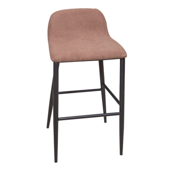 Hipster: High Bar Stool; (46.5x45x83)cm, Light Brown