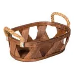 Domus: Oval Willow Basket: (32x22.5x10)cm: Small
