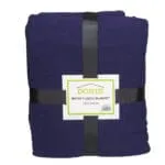 Micro Fleece Blanket; (220x240)cm, Light Navy