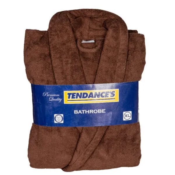 Bath Robe; Extra Large,1Pcs, Brown