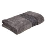 Arabes Beach Towel: (81x163)cm, Grey