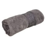 Arabes Beach Towel: (81x163)cm, Grey