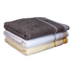 Bath Towel: 600 GSM; (90x160)cm, White