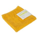 Domus 2: Face Towel: 400 GSM, (33x33)cm, Mustard