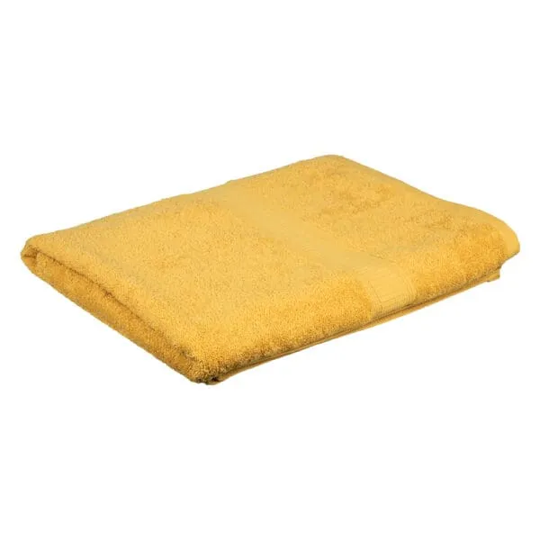 Domus 2: Bath Sheet: 400GSM, (90x150)cm, Mustard
