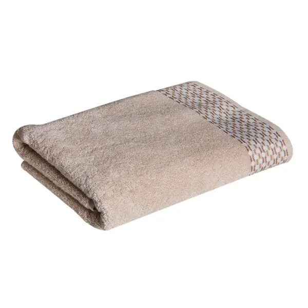 Cannon: Bath Towel Orbit Design; (70x140)cm, Beige