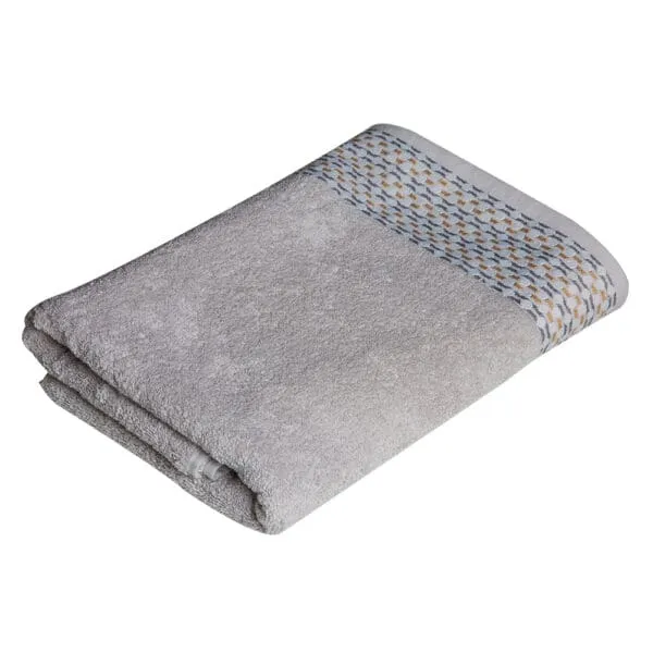 Cannon: Bath Towel Orbit Design; (70x140)cm, Grey