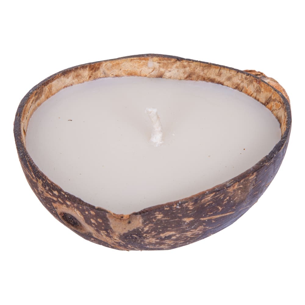 Coconut Bowl Candle, Small 1 Coconut Bowl Candle, Small