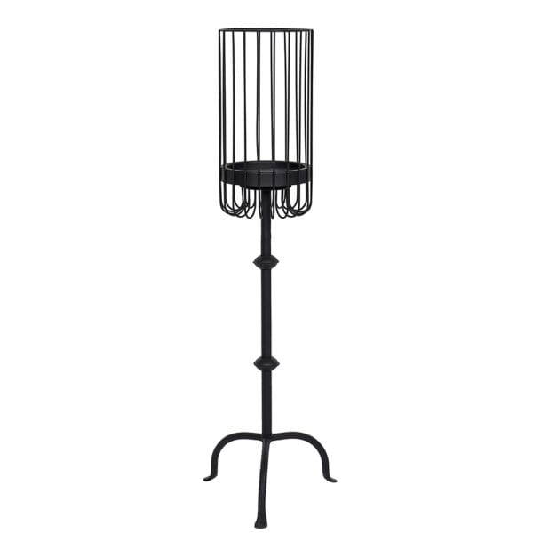 Home Broad: Metal Lantern; (23x23x77)cm