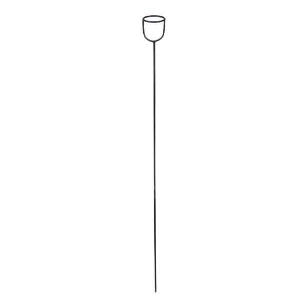 Iron Stand For Glass Tealight Candle Holder; (6x6x60)cm