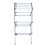 Domus Power: Cloth Drying Rack; (43-75x37.5x103)cm, Silver/Black