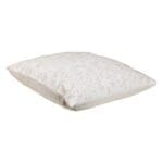 Fancy Hollow Fiber Cushion: (45x45)cm, Beige