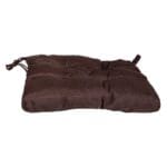 Domus: Canvas Chair Pad; (40x40+3)cm, Brown