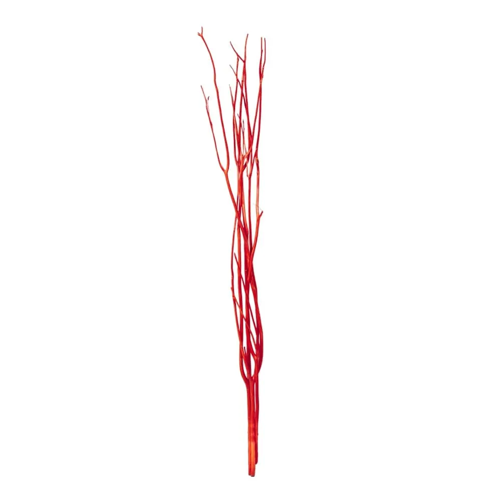 Decoration: Mitsumata Standard Quality (90-117CM), 3pcs, Red
