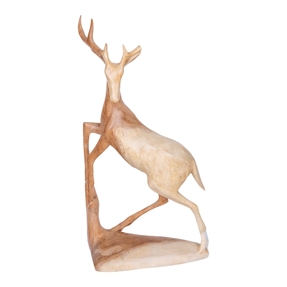 Wooden Deer Table Decor