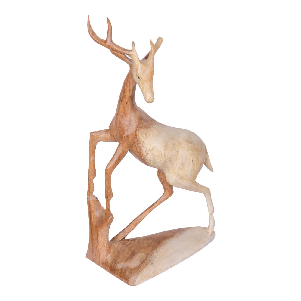 Wooden Deer Table Decor