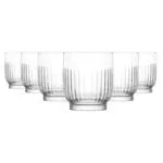 Soft Drink Tumbler Glass Set: 6pcs 330cc