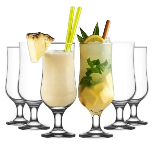 Beer Glass Set: 6pcs 385cc