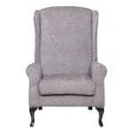 Fabric Arm Chair: 1-Seater; (82x91)cm, Ash