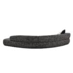 Fabric Corner Sofa Set With Chaise, Grey