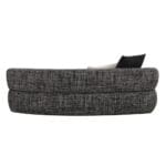 Fabric Corner Sofa Set With Chaise, Grey