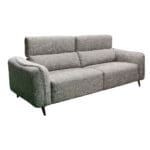 Fabric Sofa: 5-Seater (3+2), Grey